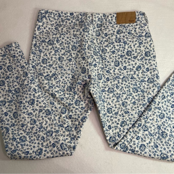 Madewell Blue Floral Skinny Jeans - Picture 5 of 6